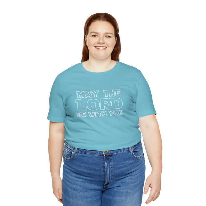 Mat The Lord Be With You-Unisex Jersey Short Sleeve Tee