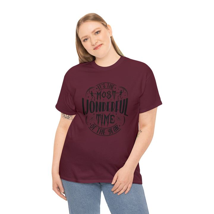 Most wonderful time of year-Unisex Heavy Cotton Tee