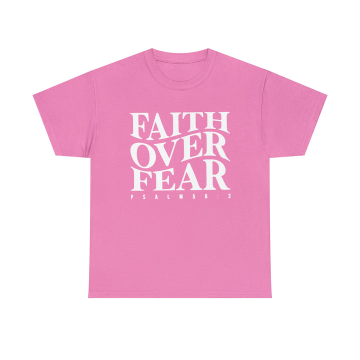 Faith Over Fear-Unisex Heavy Cotton Tee