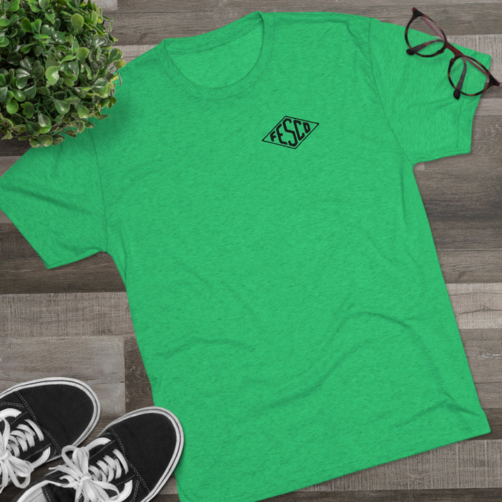 Fesco-Unisex Tri-Blend Crew Tee