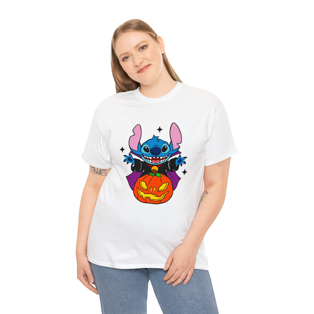 Stitch halloween-Unisex Heavy Cotton Tee