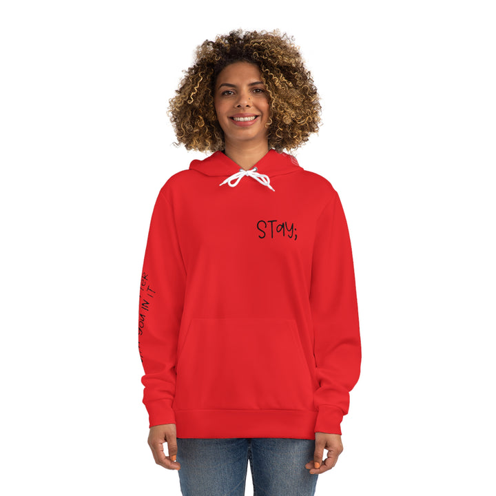 The worlds a better place with you in it-Fashion Hoodie (AOP)