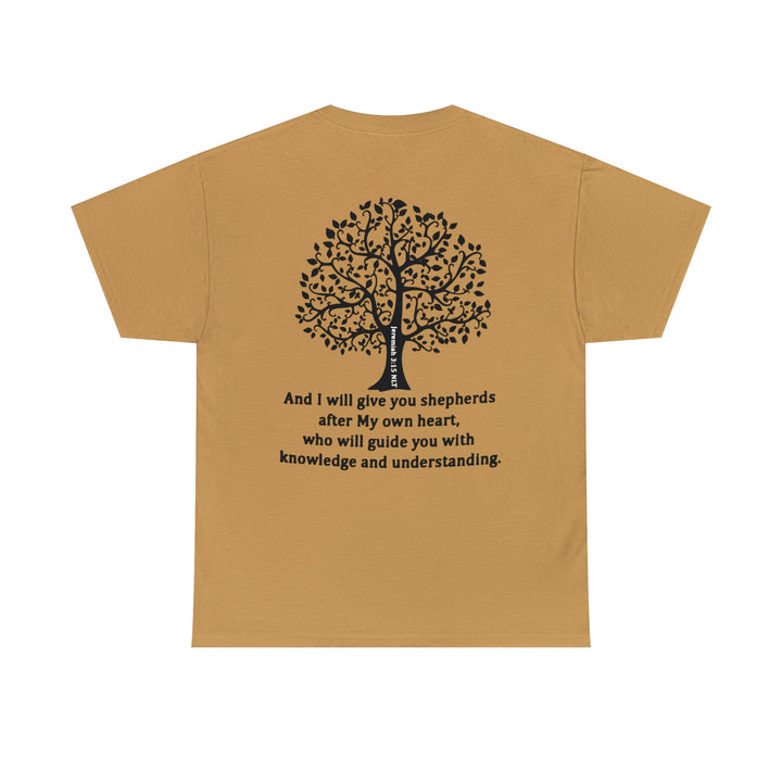 Knowledge & Understanding-Unisex Heavy Cotton Tee