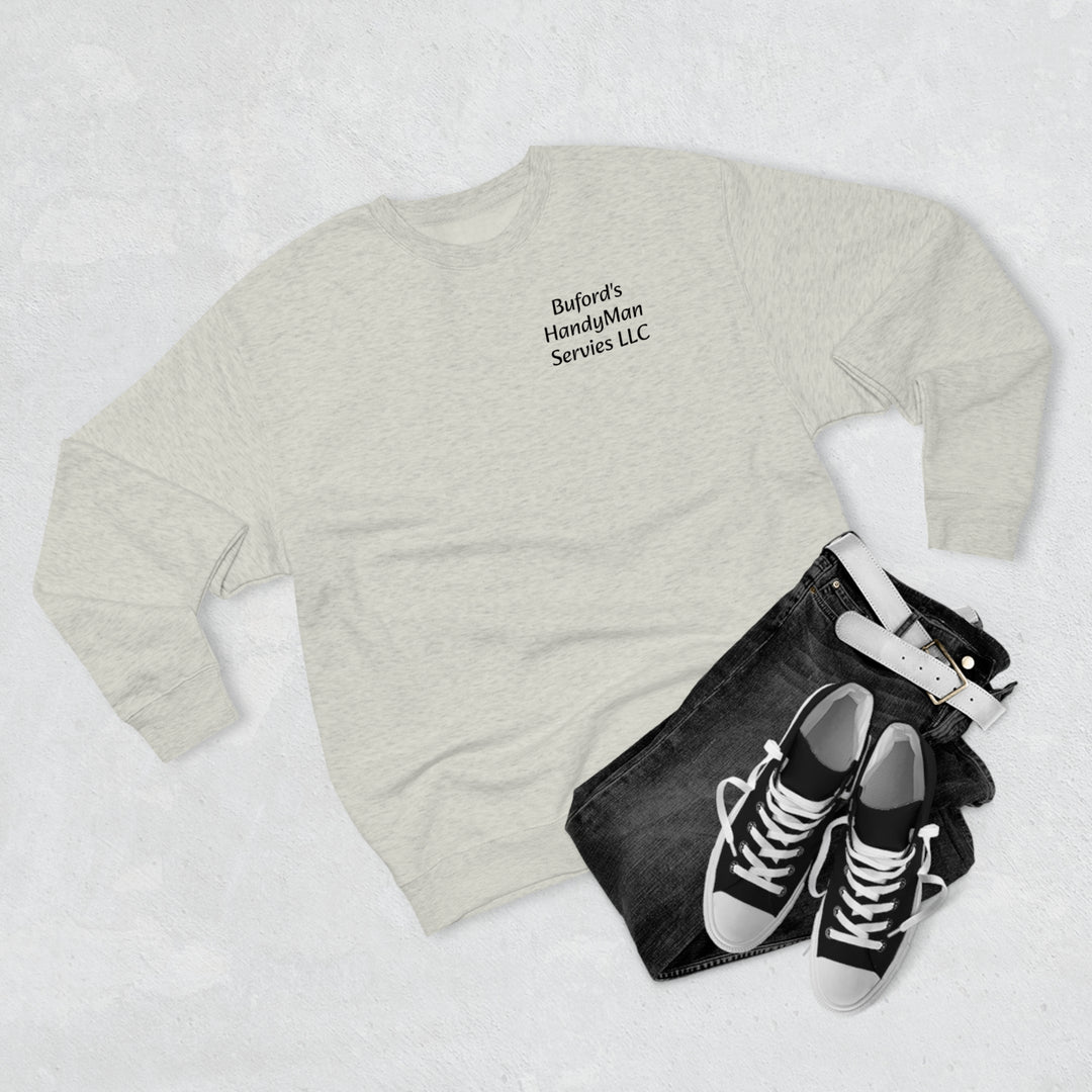 BUFORDS HANDYMAN SERVICES-Unisex Premium Crewneck Sweatshirt