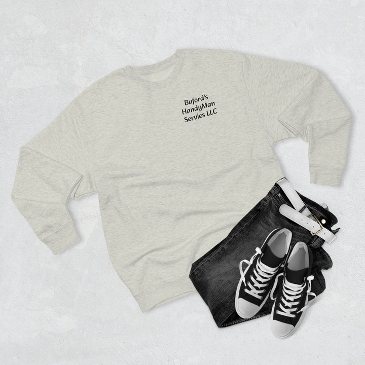 BUFORDS HANDYMAN SERVICES-Unisex Premium Crewneck Sweatshirt