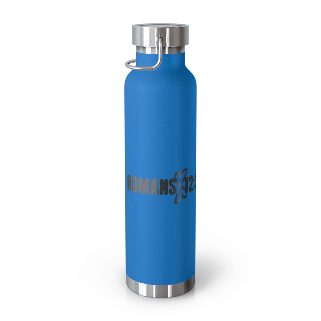 Romans Copper Vacuum Insulated Bottle, 22oz