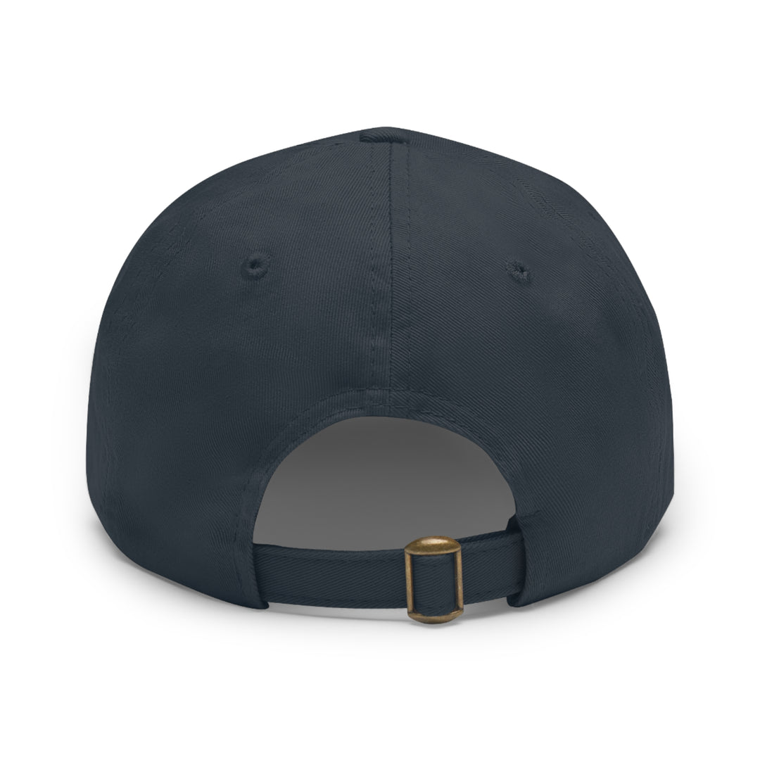 BBGC=Dad Hat with Leather Patch (Rectangle)