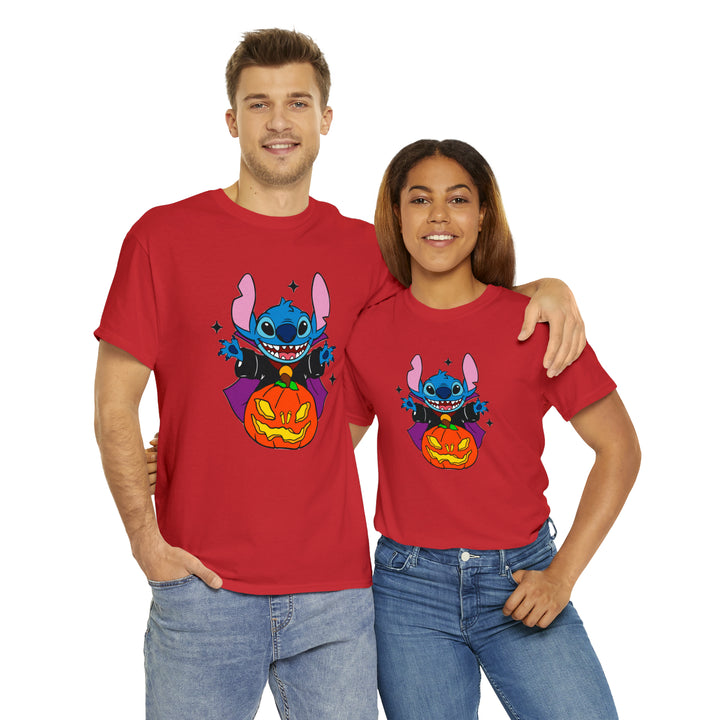 Stitch halloween-Unisex Heavy Cotton Tee