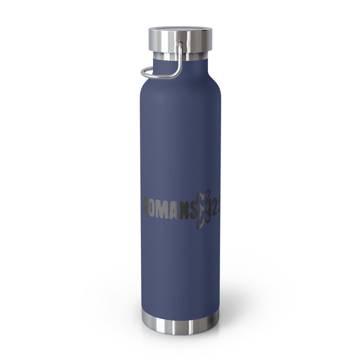Romans Copper Vacuum Insulated Bottle, 22oz