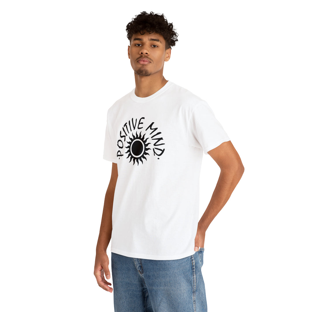 POSITIVE MIND-Unisex Heavy Cotton Tee