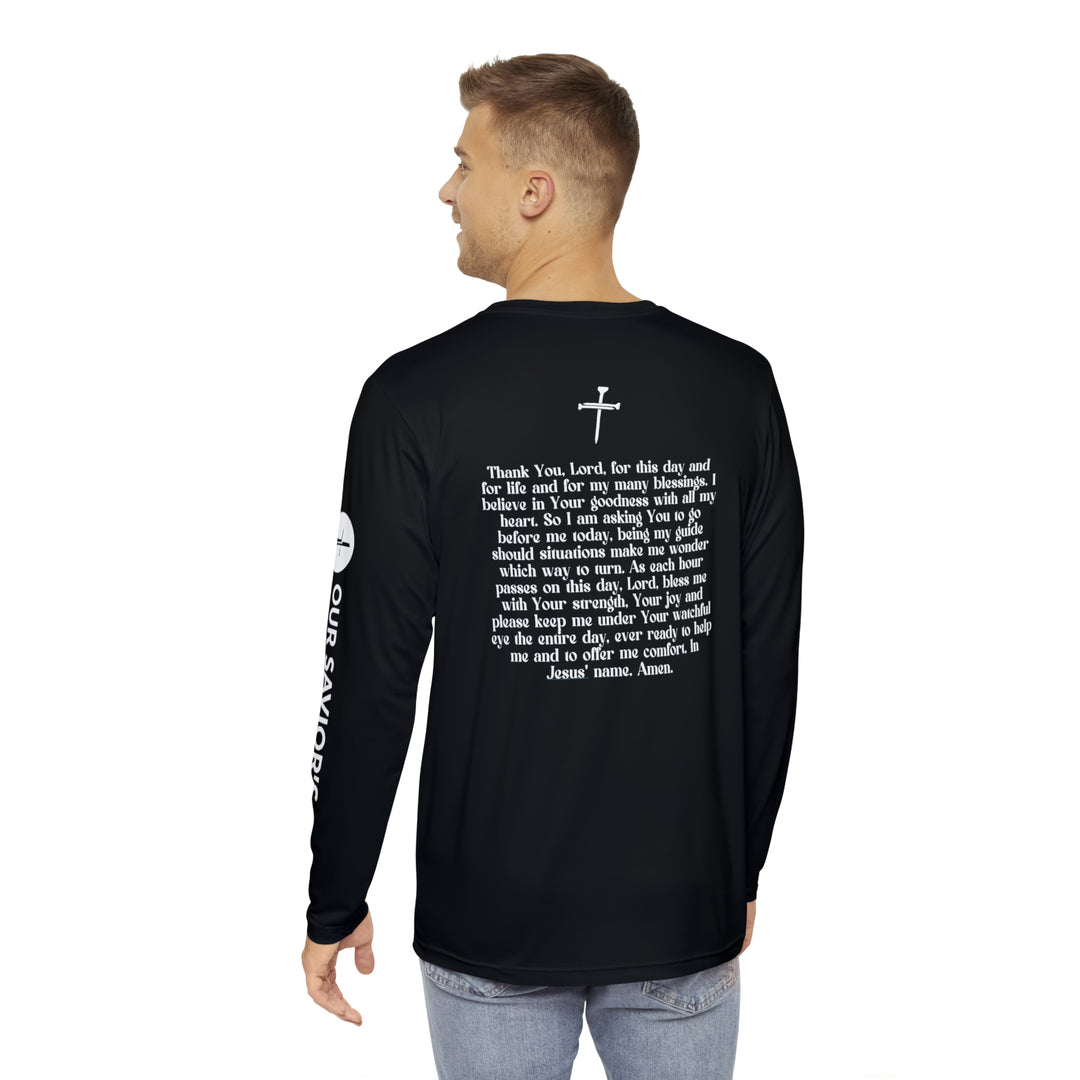 Iron Sharpens Iron Men's Long Sleeve Shirt (AOP)