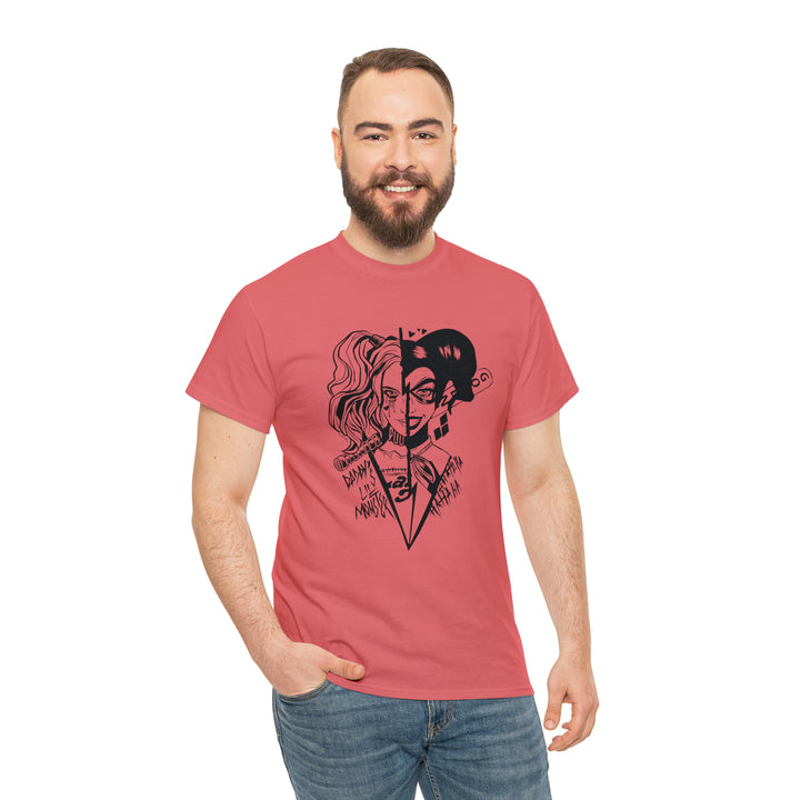 Daddys Little Monster-Unisex Heavy Cotton Tee