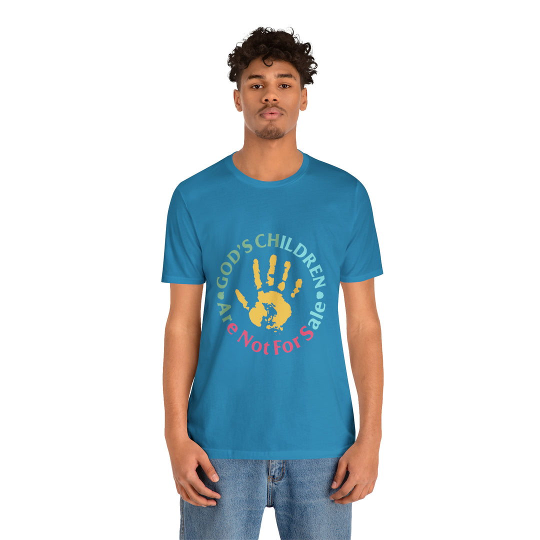 Gods children are not for sale-Unisex Jersey Short Sleeve Tee