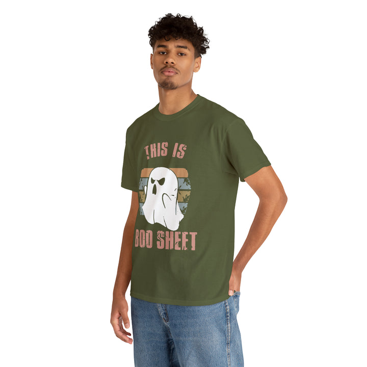 This is Boo Sheet-Unisex Heavy Cotton Tee
