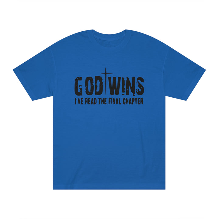 GOD WINS-Unisex Classic Tee