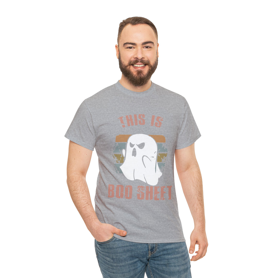 This is Boo Sheet-Unisex Heavy Cotton Tee