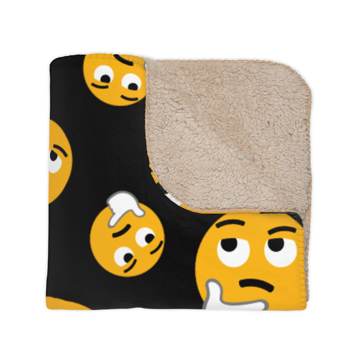 EMOJI=Tan Sherpa Blanket