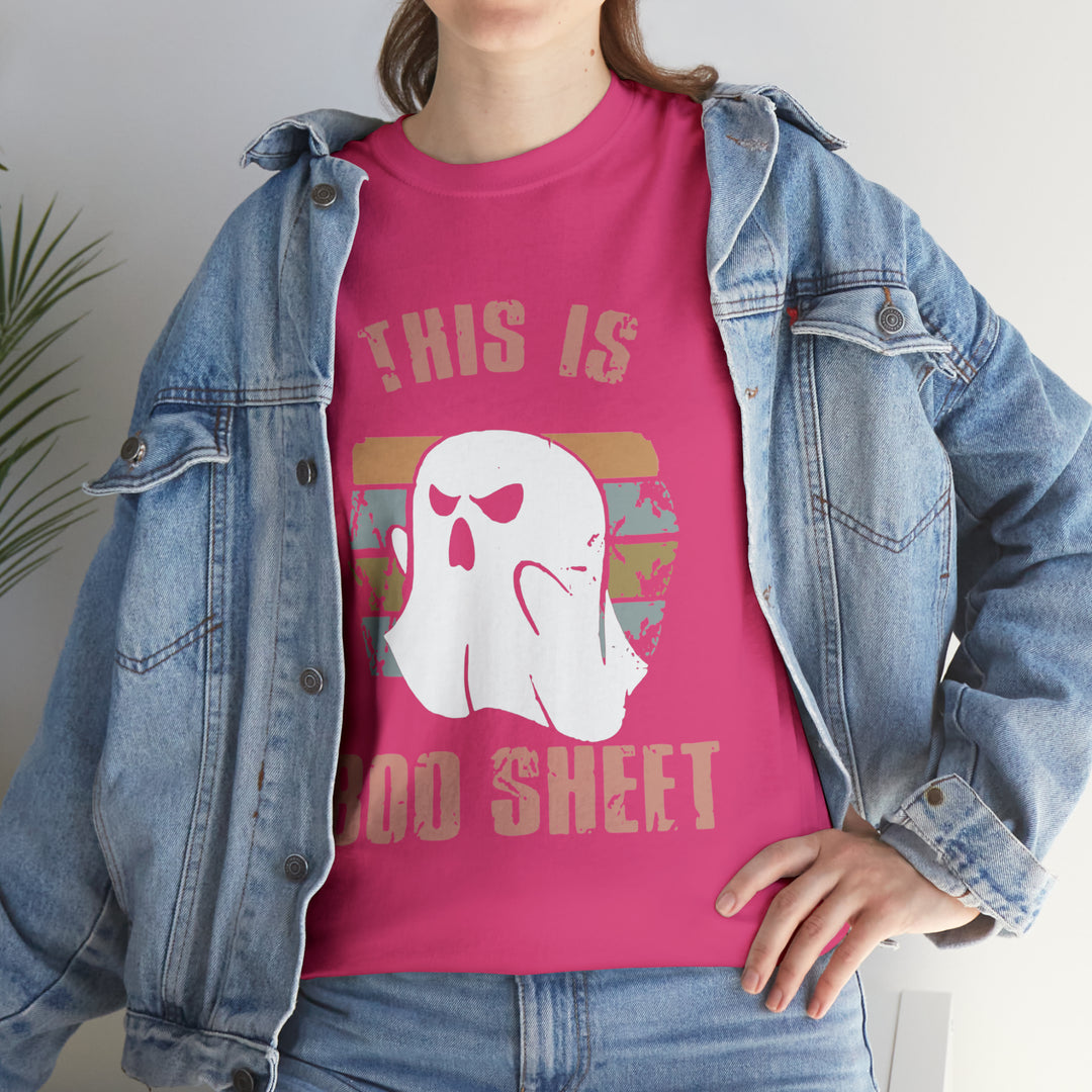 This is Boo Sheet-Unisex Heavy Cotton Tee