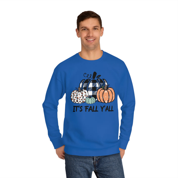 ITS FALL YALL=Unisex Crew Sweatshirt