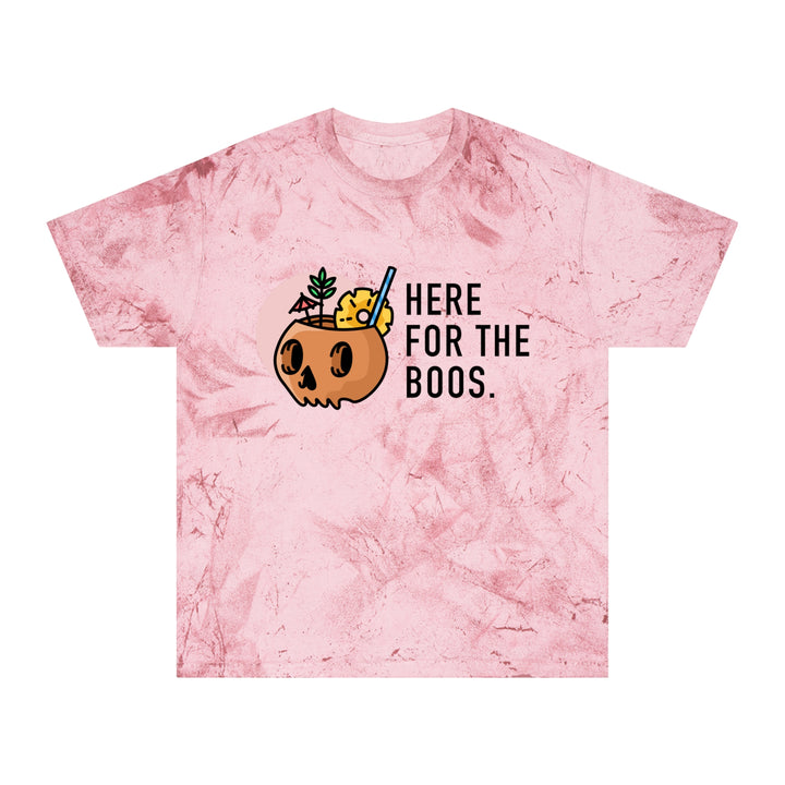 HERE FOR THE BOOS-Unisex Color Blast T-Shirt