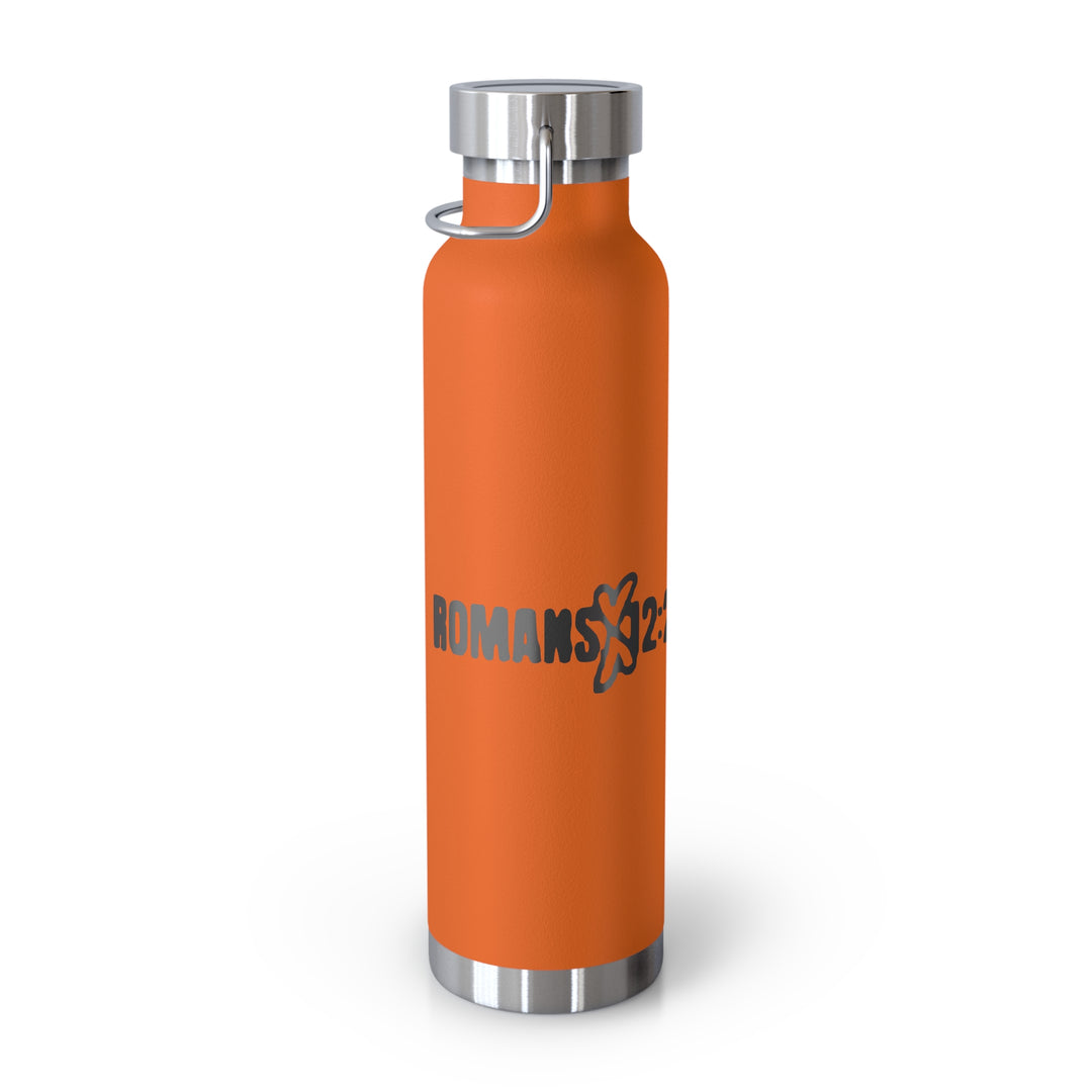 Romans Copper Vacuum Insulated Bottle, 22oz