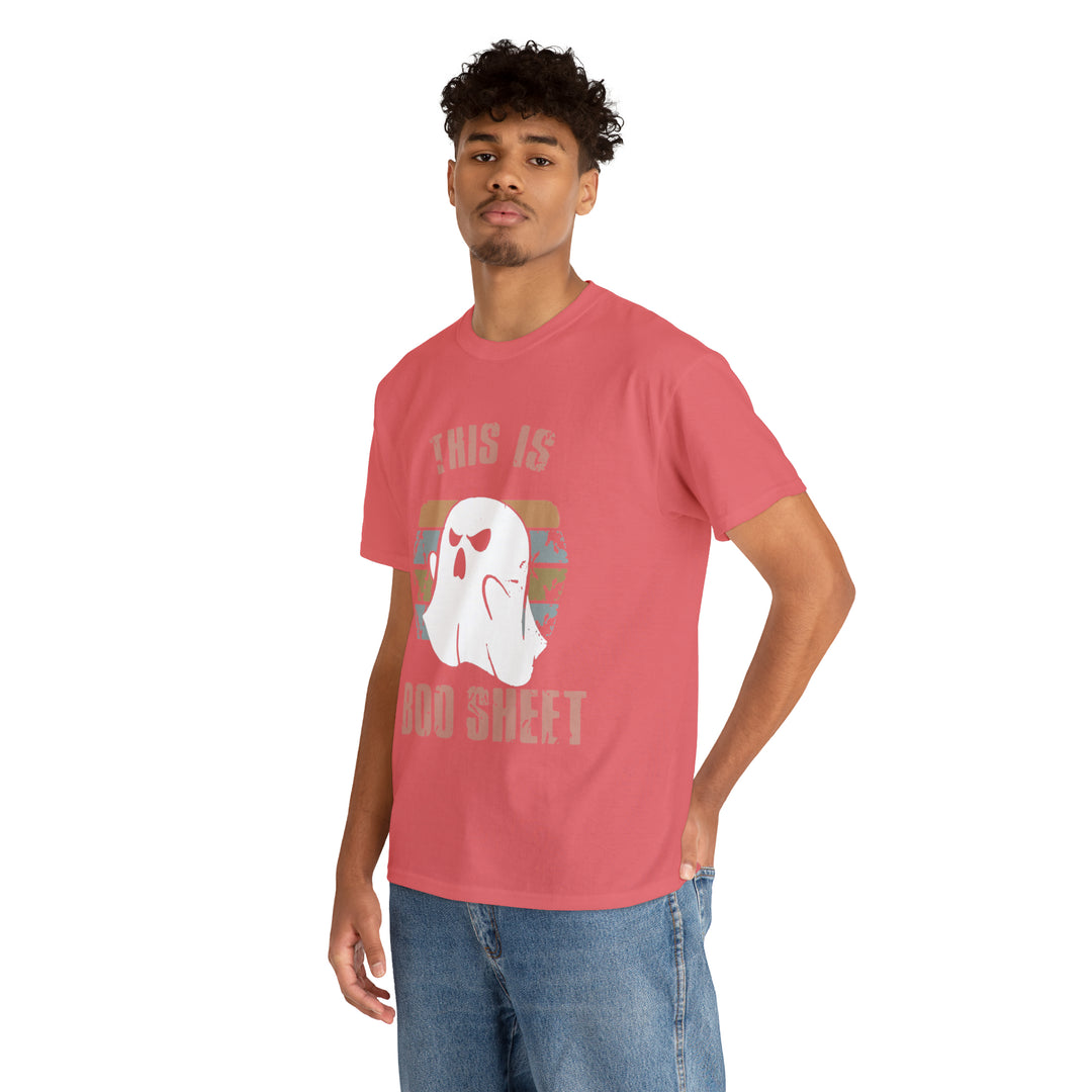 This is Boo Sheet-Unisex Heavy Cotton Tee