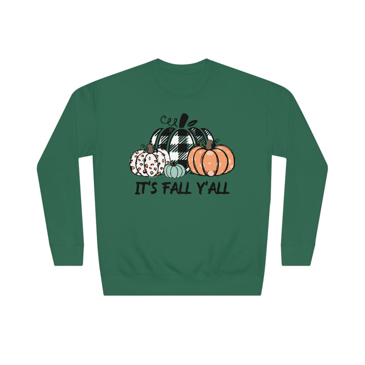 ITS FALL YALL=Unisex Crew Sweatshirt