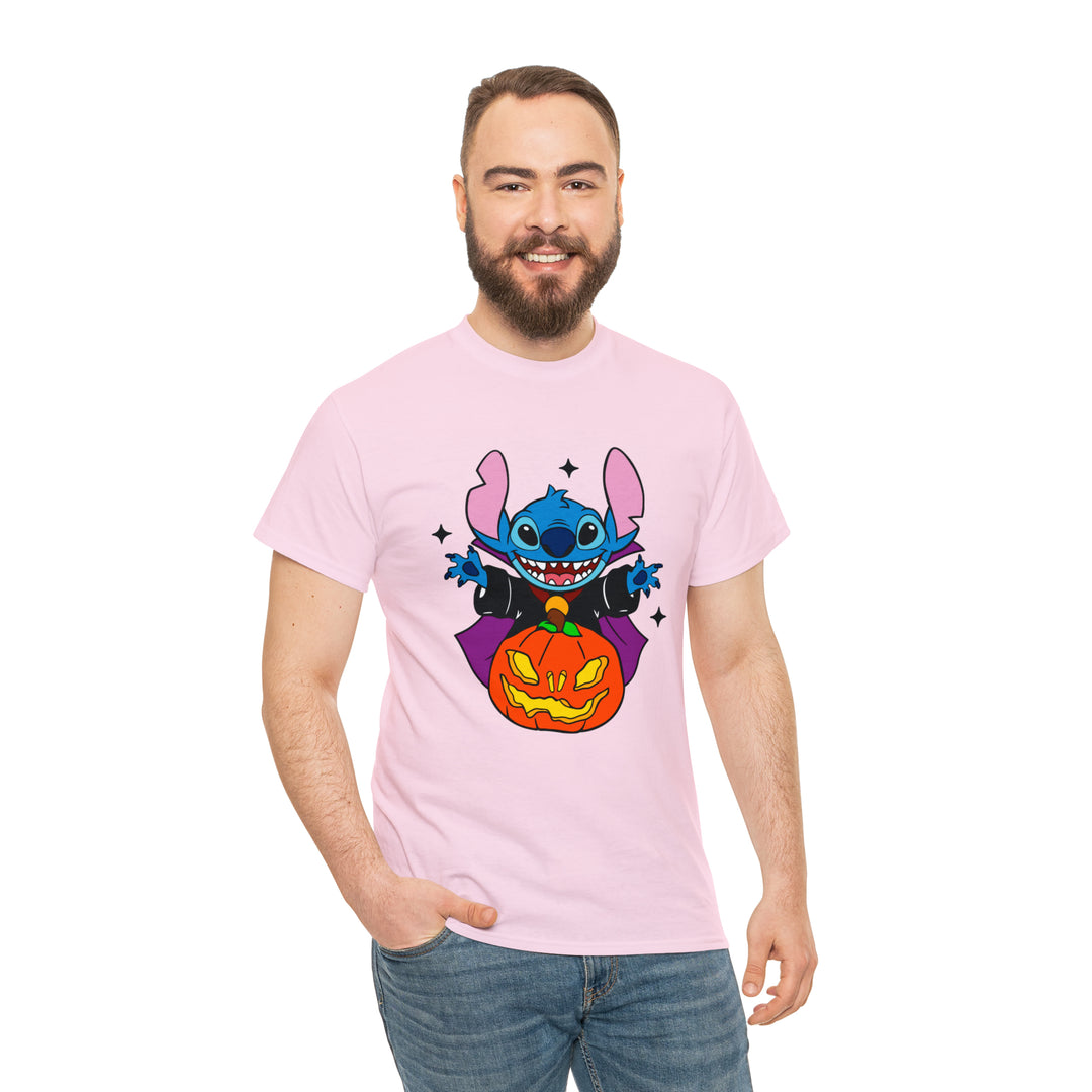 Stitch halloween-Unisex Heavy Cotton Tee