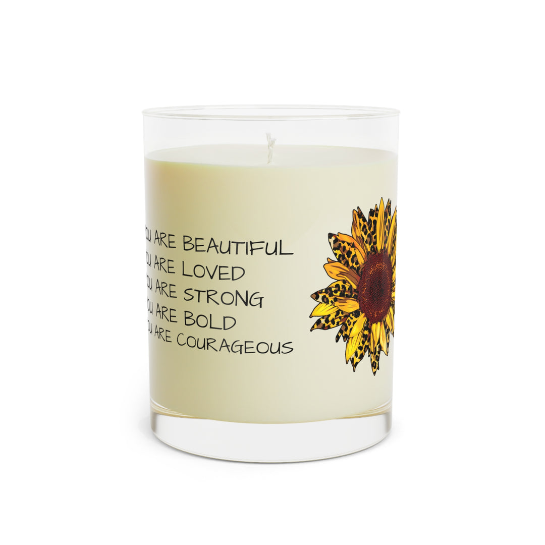 LIVE EACH DAY=Scented Candle - Full Glass, 11oz