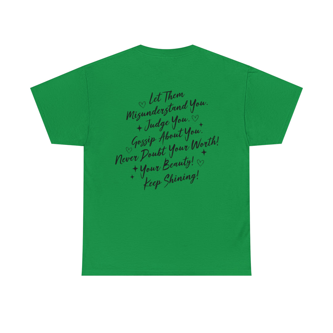 LET THEM-Unisex Heavy Cotton Tee