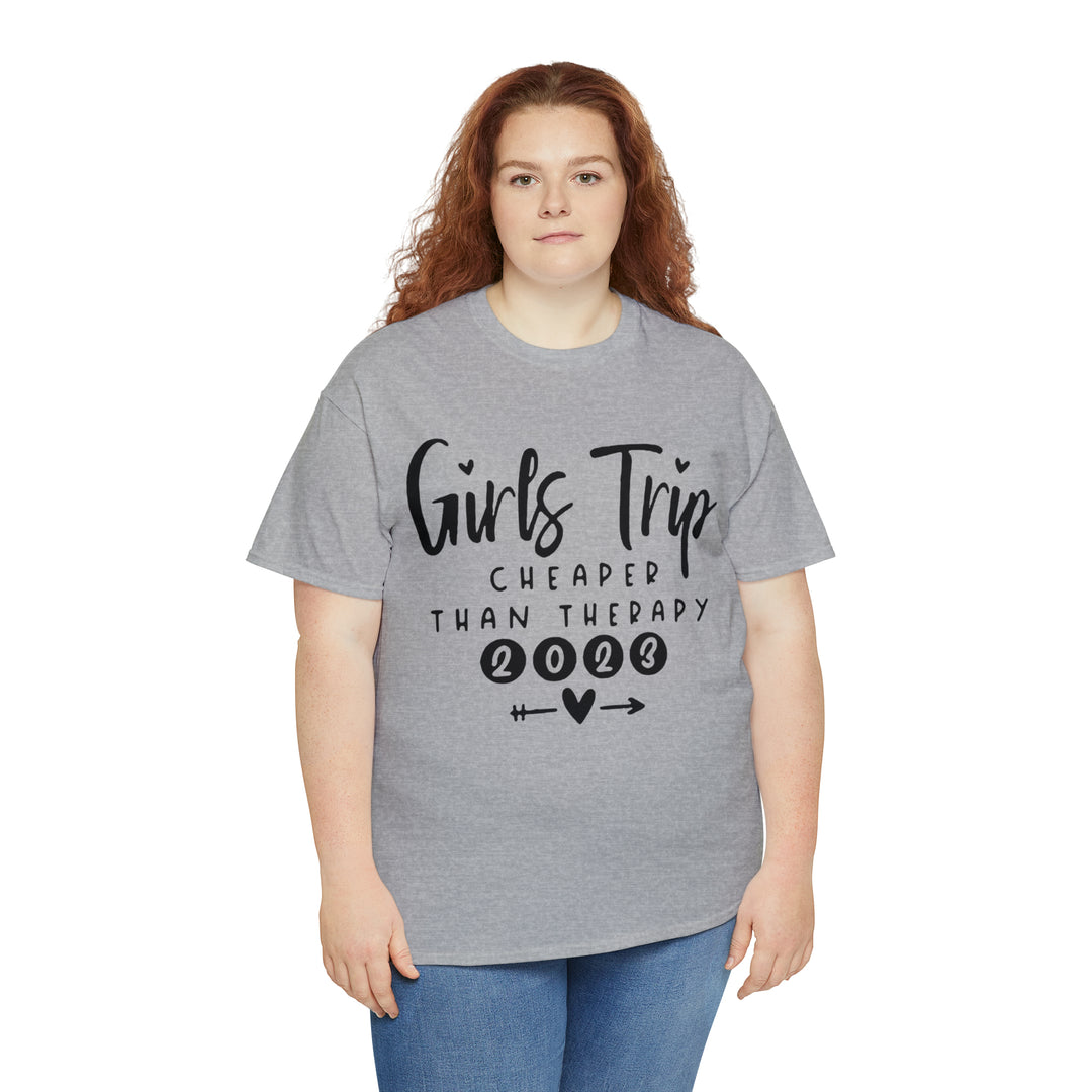 GIRLS TRIP 2023=Unisex Heavy Cotton Tee