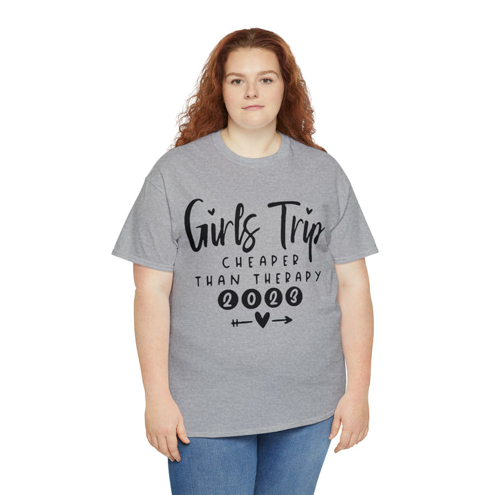 GIRLS TRIP 2023=Unisex Heavy Cotton Tee
