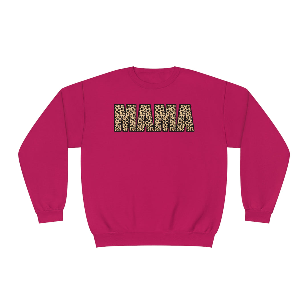 leopard MAMA Unisex NuBlend® Crewneck Sweatshirt