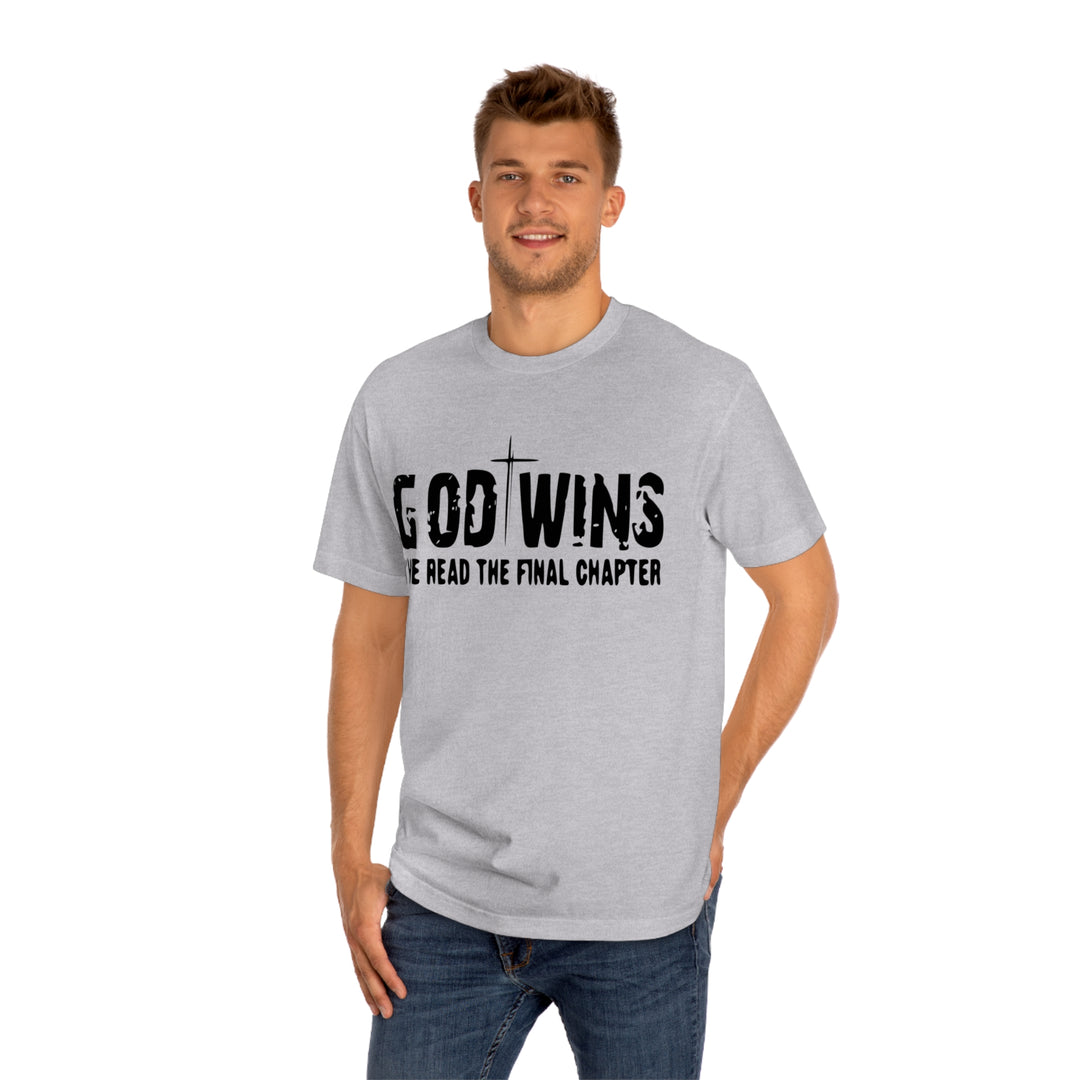 GOD WINS-Unisex Classic Tee