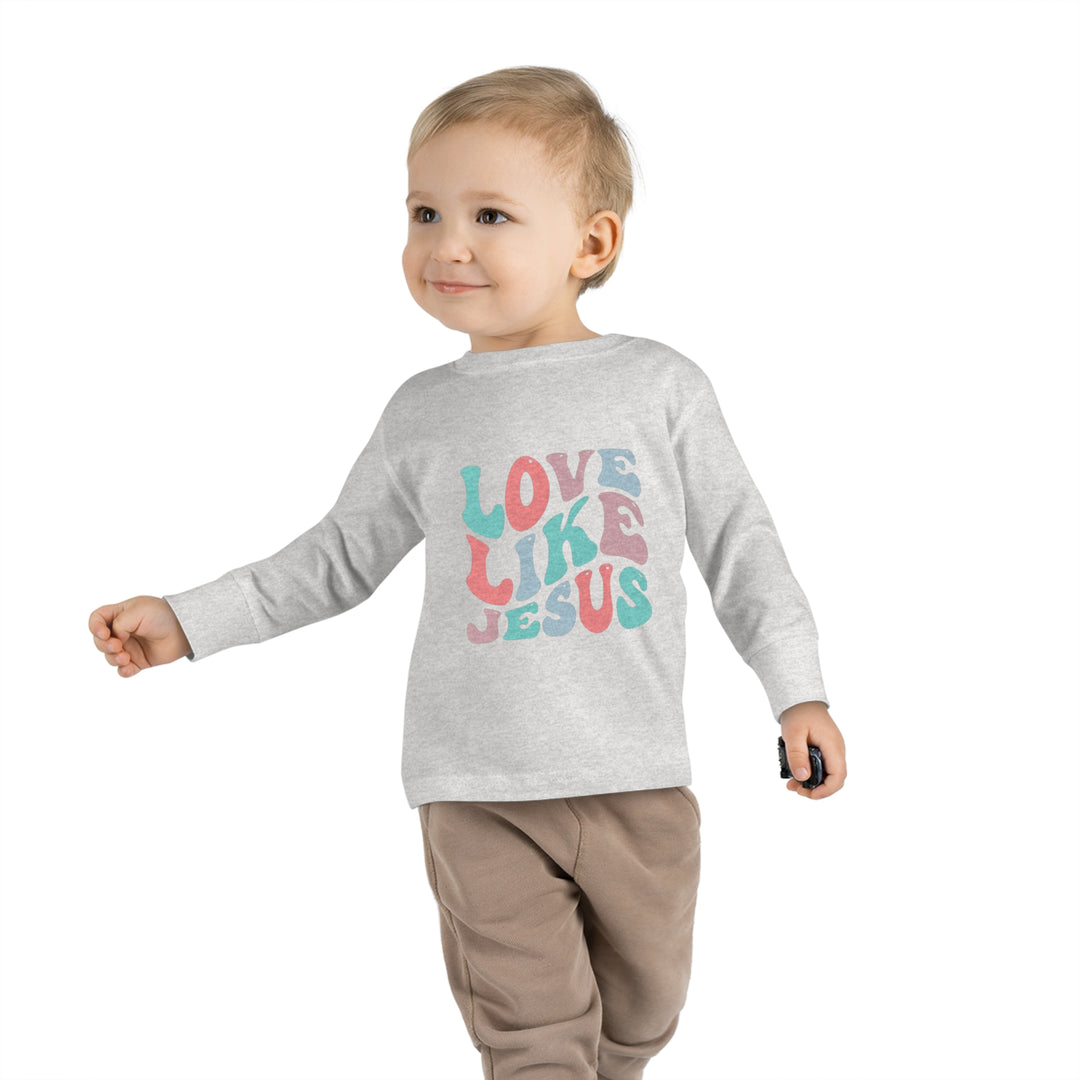 Love Like Jesus Toddler Long Sleeve Tee