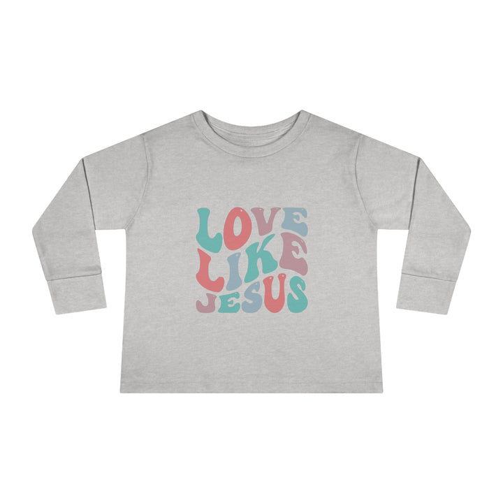 Love Like Jesus Toddler Long Sleeve Tee