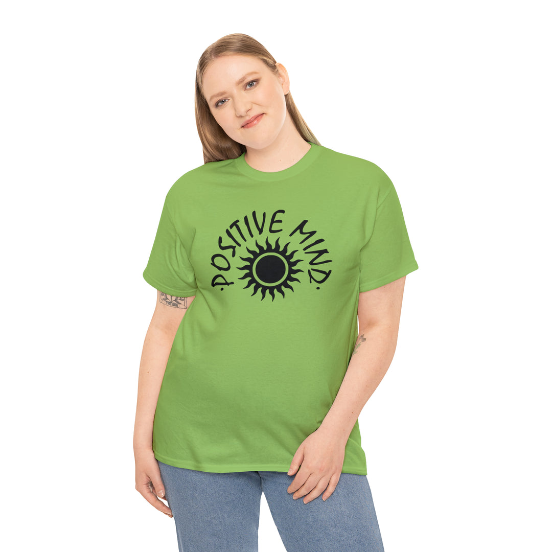 POSITIVE MIND-Unisex Heavy Cotton Tee