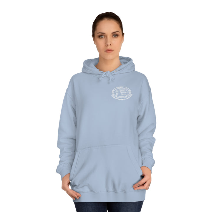 Heberts-Unisex College Hoodie