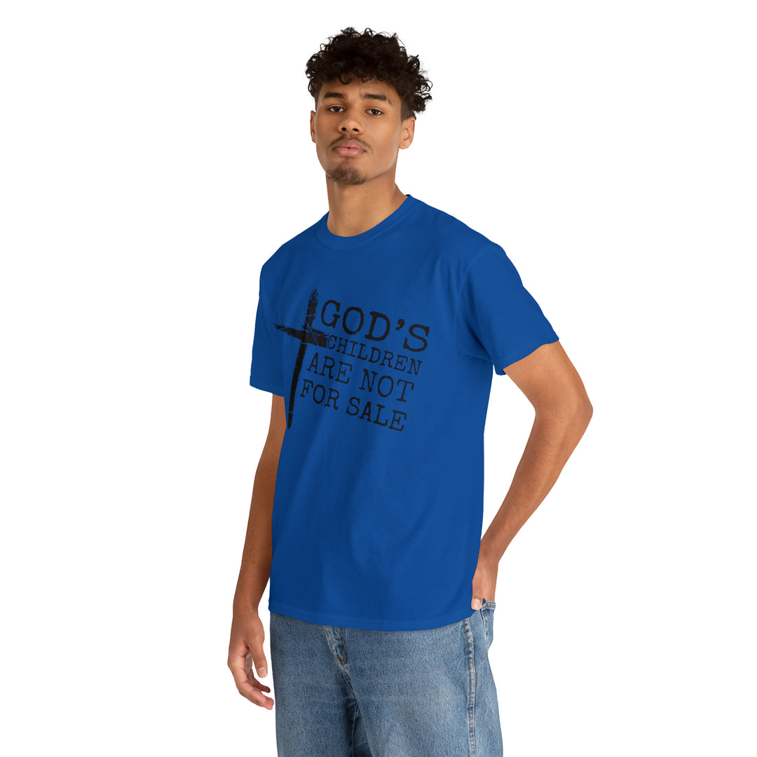 Gods children are not for sale-Unisex Heavy Cotton Tee