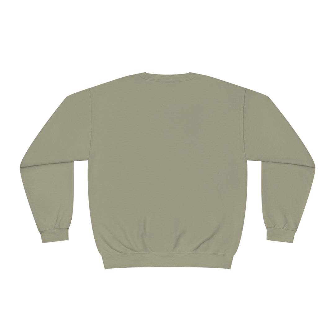 white leopard MAMA Unisex NuBlend® Crewneck Sweatshirt