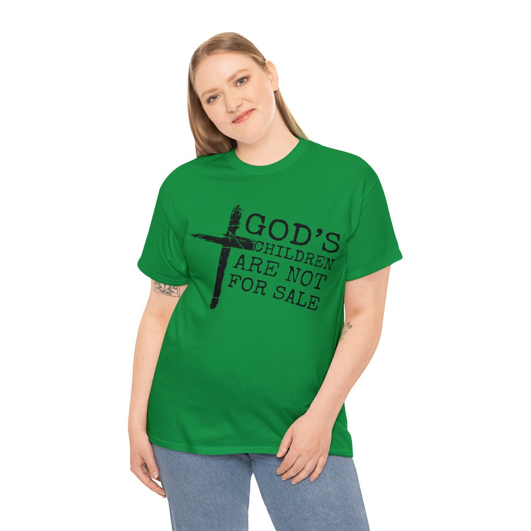 Gods children are not for sale-Unisex Heavy Cotton Tee