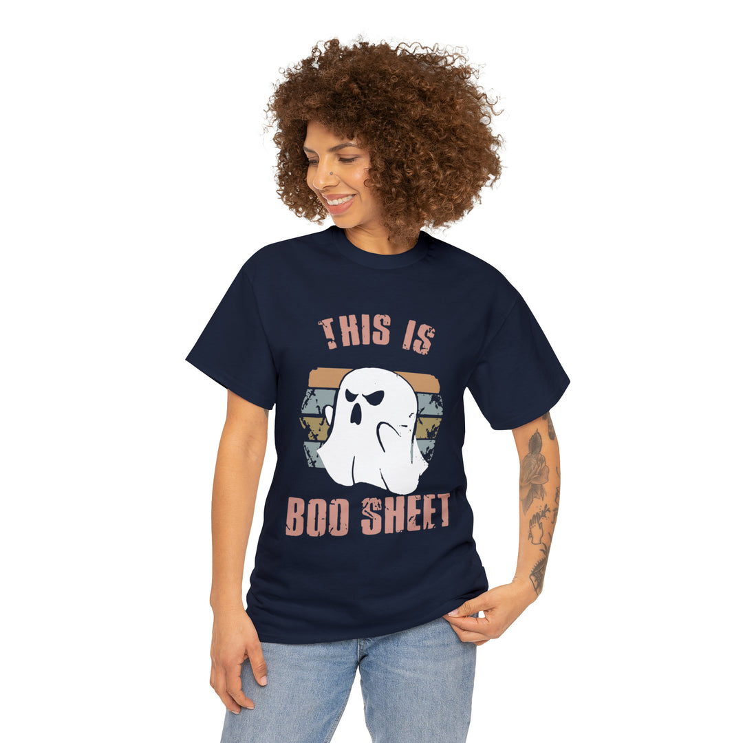 This is Boo Sheet-Unisex Heavy Cotton Tee