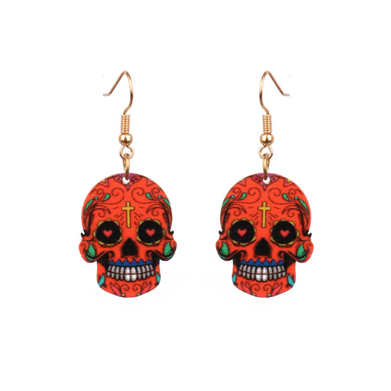 Original Punk Fear Ghost Earrings