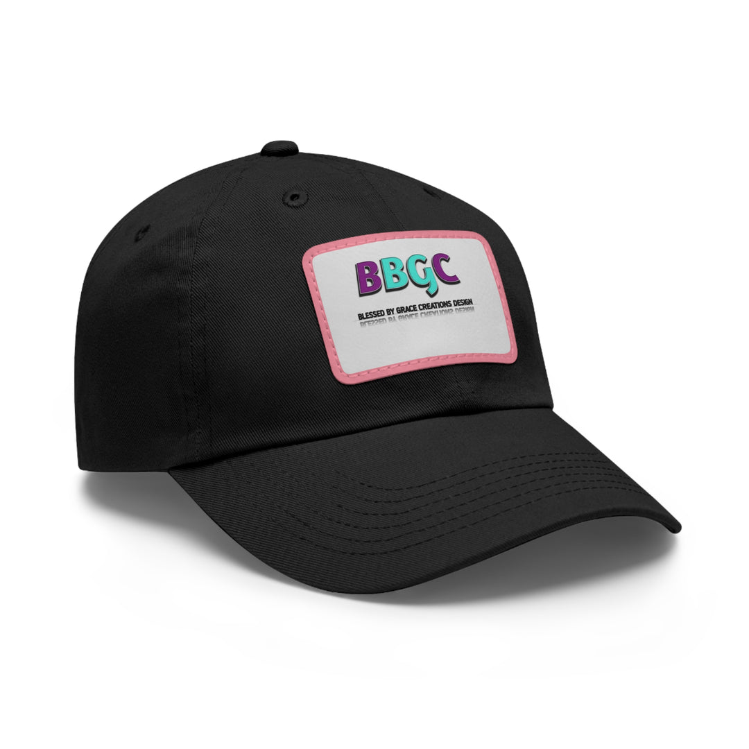 BBGC=Dad Hat with Leather Patch (Rectangle)