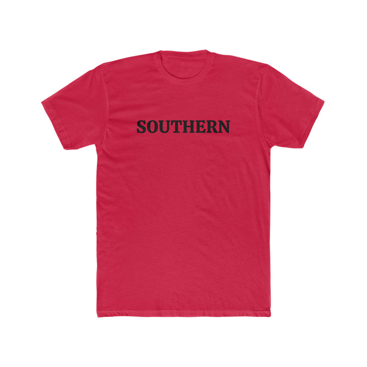 STRAIGHT SOUTHERN=Men's Cotton Crew Tee