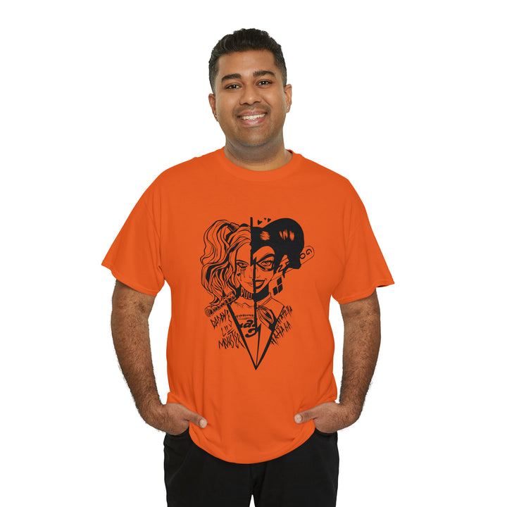 Daddys Little Monster-Unisex Heavy Cotton Tee