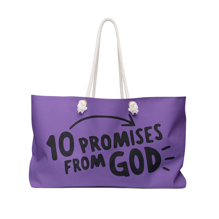 Weekender Bag=10 Promises from God