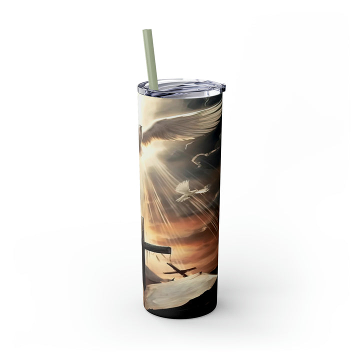 Skinny Tumbler with Straw, 20oz