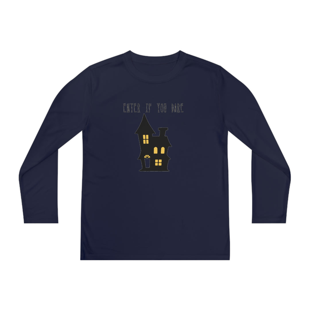 Enter if you dare-Youth Long Sleeve Competitor Tee