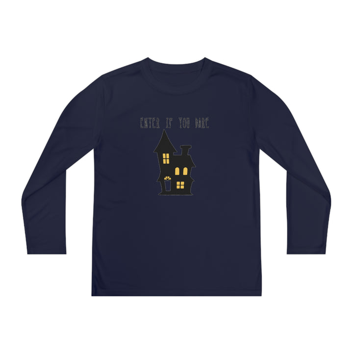 Enter if you dare-Youth Long Sleeve Competitor Tee